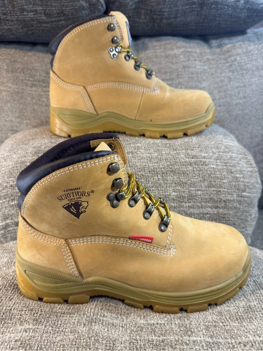 Herman Survivors Breaker 6-inch Men's Work Boots Waterproof Size 7M
